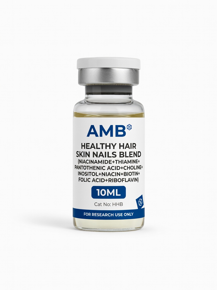 Healthy Hair Skin Nails Blend (Niacinamide+Thiamine+Pantothenic Acid+Choline+Inositol+Niacin+Biotin+Folic Acid+Riboflavin)