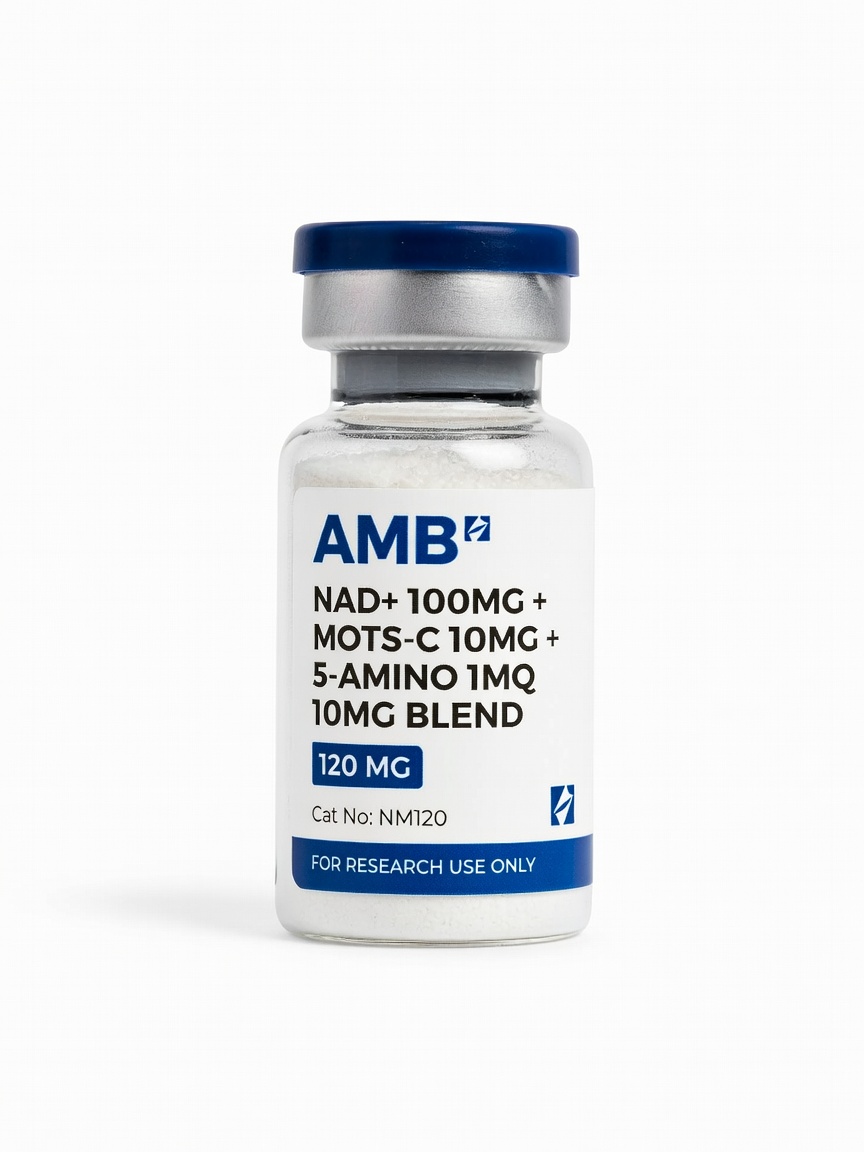 NAD+ 100mg + Mots-C 10mg + 5-Amino 1MQ 10mg Blend product photo