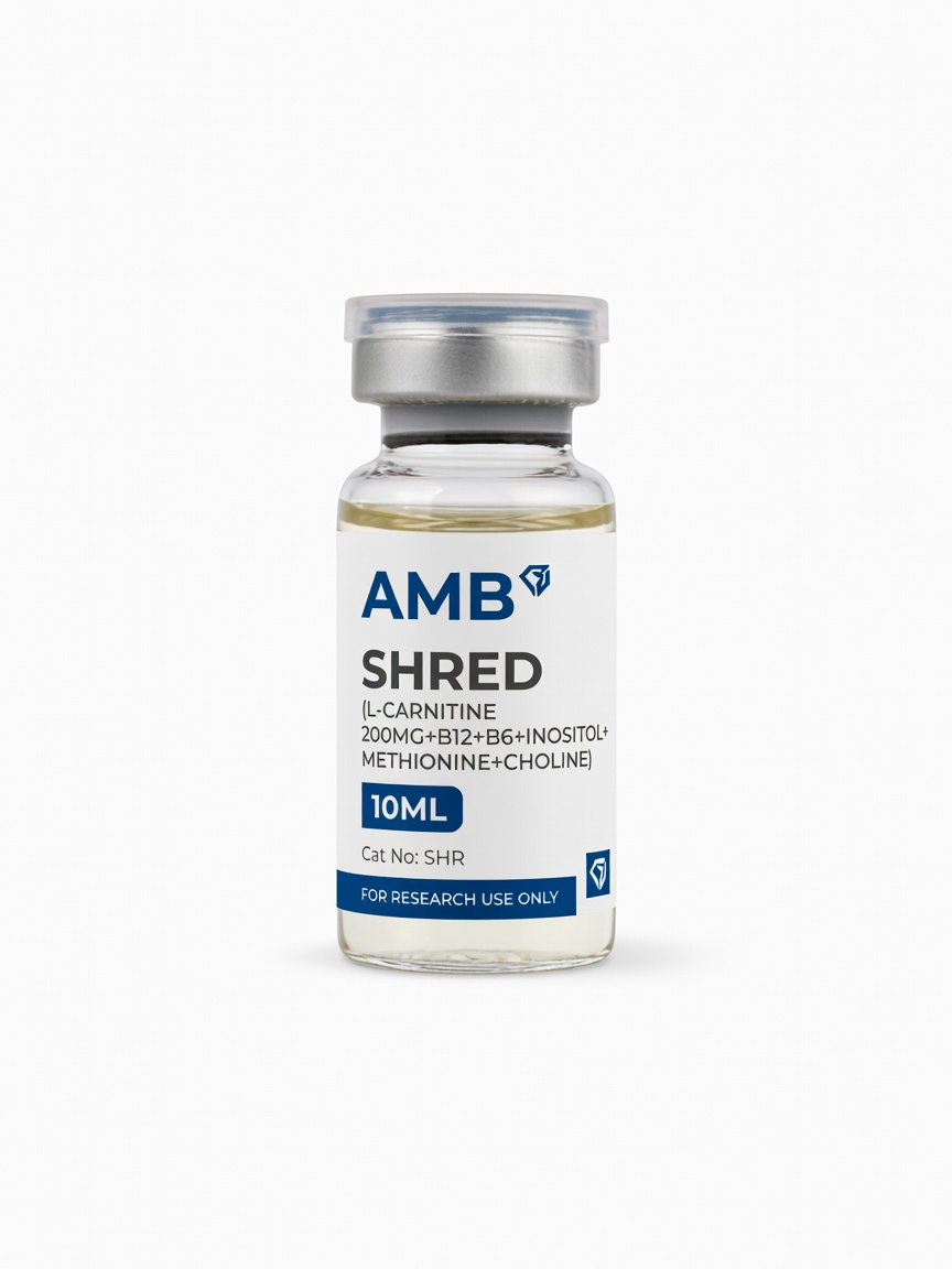 SHRED (L-Carnitine 200mg+B12+B6+Inositol+Methionine+Choline)