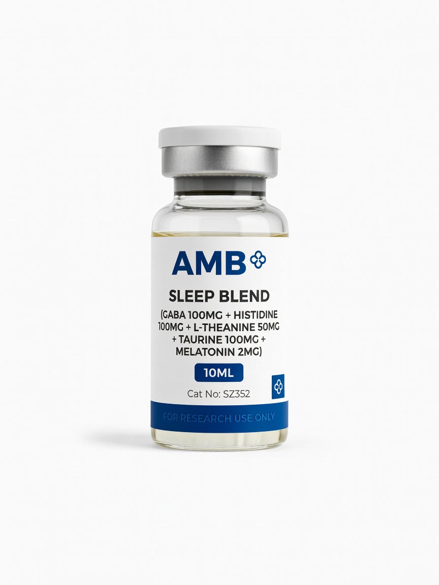 Sleep Blend (GABA 100mg+Histidine 100mg+L-Theanine 50mg+Taurine 100mg+Melatonin 2mg)